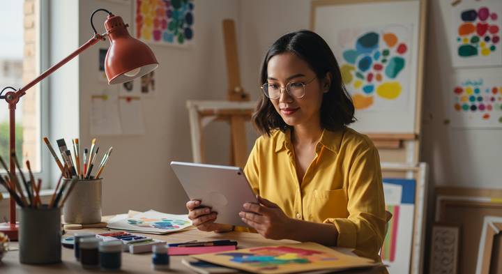 Capacitação Artística Criativa 2025: Cursos Online Grátis para Despertar Seu Talento