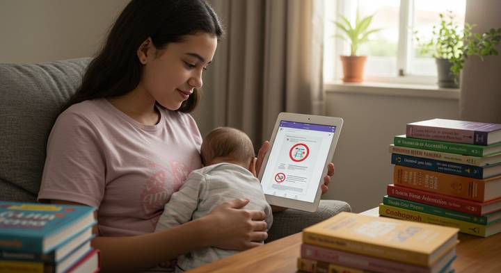 Maternidade na Adolescência 2025: Guia de Apoio, Direitos e Cursos Online Grátis